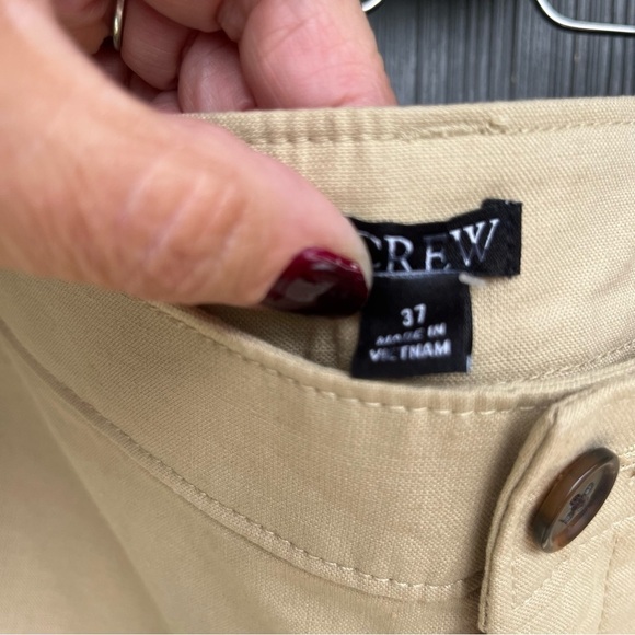 J. Crew Barrel Leg Khaki Pants Plus Size 37 - Picture 5 of 11